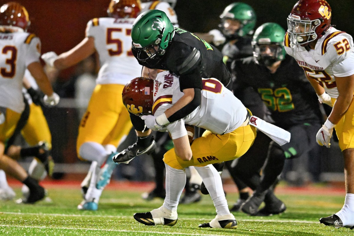 a Central Catholic West Linn 6A Oregon football semifinal November 17 2023 Leon Neuschwander 18